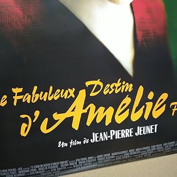 アメリ('01仏)〈2枚組〉 公式パンフレット、フライヤーセット アメリ('01仏)〈2枚組〉 公式パンフレット、フライヤーセット